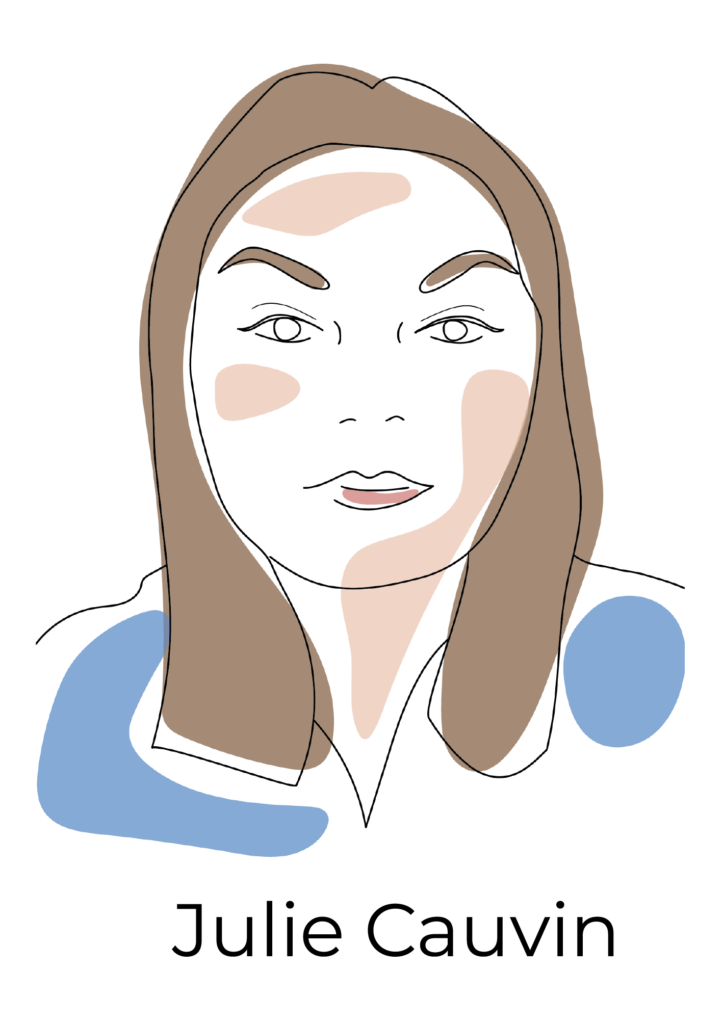 Illustration Assistante dentaire Julie Cauvin pour Croc La Vie